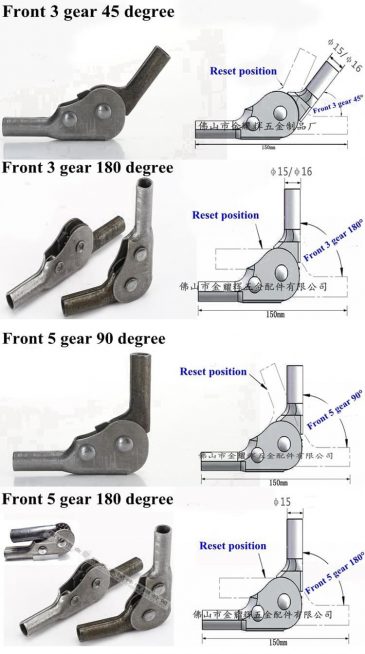  Engsel Furniture  Pistol Mekanik Sofa 120 derajat Sofaku